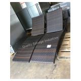 1 LOT 2 CHAISE LOUNGE CHAIRS