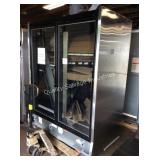 1 LOT 2 DOOR DISPLAY COOLER