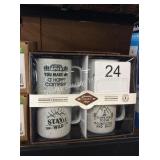 2 CTN DECORATIVE MUGS
