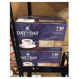 2 CTN DAYTODAY COFFEE PODS EXP 04/22