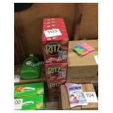 24 CTN RITZ CRACKERS EXP 10/19