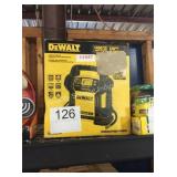 1 LOT DEWALT JUMP STARTER & AIR COMPRESSOR
