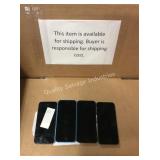1 LOT 4 IPHONES 5, 5S, SE & 5C (DISPLAY)