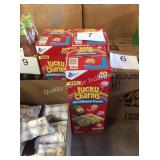 3 CTN LUCKY CHARMS SOFT BAKE TREATS EXP 03/20