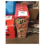 18 CTN RITZ CRACKERS EXP 10/19