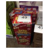 3 CTN LUCKY CHARMS SOFT BAKE TREATS EXP 03/20