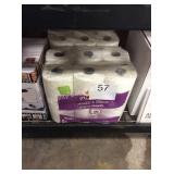 1 LOT 12 ROLLS PAPER TOWELS