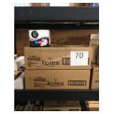 2 CTN KOTEX SECURITY PADS