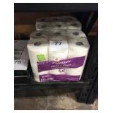 1 LOT 12 ROLLS PAPER TOWELS