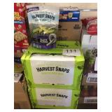 2 CTN HARVEST SNAPS SNACK CRISPS EXP 02/20