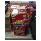 3 CTN LUCKY CHARMS SOFT BAKE TREATS EXP 03/20