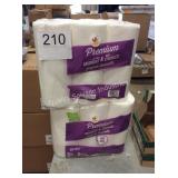 1 LOT 12 ROLLS PAPER TOWELS