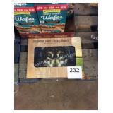 1 LOT DECORATIVE GLASS CUTTING BOARD