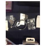 1 LOT LOCK & KEY BRACELET PENDANT NECKLACE SET