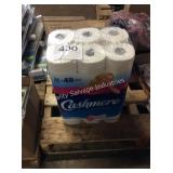 1 LOT 24 ROLLS BATH TISSUE
