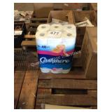 1 LOT 24 ROLLS BATH TISSUE