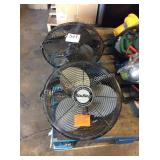 1 LOT 2 AIR KING FANS