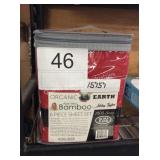 1 LOT KING BAMBOO SHEET SET