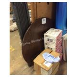 1 LOT WOOD TABLE TOP (NO LEGS)