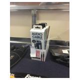 1 LOT 6 AUDIO CABLES (DISPLAY)
