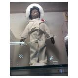 1 LOT PORCELAIN BUCKWHEAT DOLL (DISPLAY)