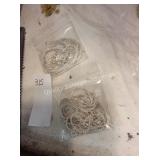 1 LOT 2 STERLING SILVER NECKLACES (DISPLAY)