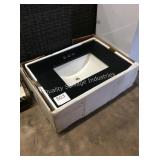 1 LOT VANITY SINK TOP