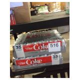 1 LOT 70 CANS DIET COKE EXP 05/20