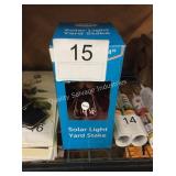 1 CTN SOLAR LIGHT YARD STAKE