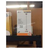 1 LOT OF 2 PENDANT LIGHTS