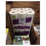 1 LOT (2) 6 PACKS PAPER TOWELS