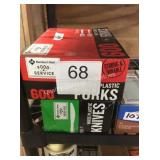 2 CTN PLASTIC CUTLERY