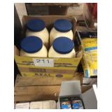 1 LOT OF 4 1 GALLON HELLMANS MAYO EXP 06/20