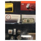 1 LOT US CURRENCY $2 BILL RED SEAL (DISPLAY)