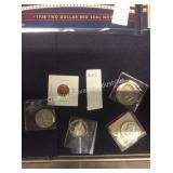 1 LOT ASST COLLECTIBLE COINS (DISPLAY)