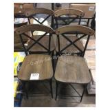 1 LOT 4 BAR STOOLS