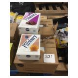 2 CTN CORN MUFFIN & BROWNIE MIX EXP 08/20 09/20