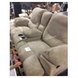 1 LOT RECLINING LOVE SEAT