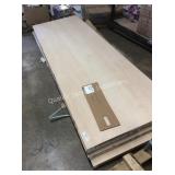 1 LOT (4) 9 FOOT DOORS