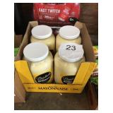 1 LOT 4 1-GAL DUKES MAYO EXP 08/20