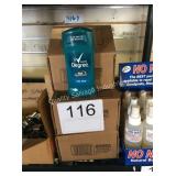1 LOT 12 MENS DEGREE DEODORANT