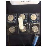 1 LOT ASST MORGAN DOLLAR REPLICAS (DISPLAY)
