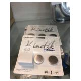 1 LOT KINETIK LITHIUM CR2032 BATTERIES (DISPLAY)