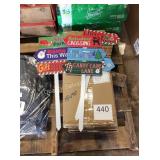 3 CTN CHRISTMAS YARD STAKES