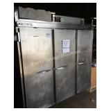 1 LOT BEVERAGE AIR 3 DOOR SS REFRIGERATOR OR