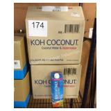 2 CTN COCONUT WATER & WATERMELON EXP 04/20