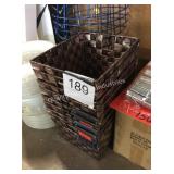 1 LOT STORAGE BASKETS