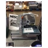 1 LOT NESCO FOOD SLICER