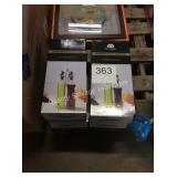 4 CTN GLASS CRUET SETS