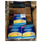 1 LOT ALWAYS MAXI PADS